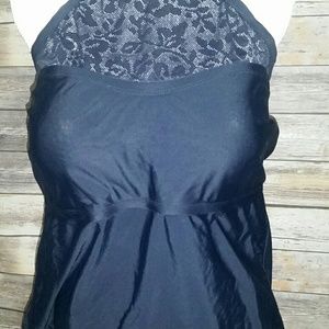 *SALE* SWIM SET Back Lace and Ruffle Tanktini